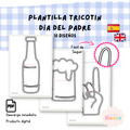 Plantillas Día del Padre Tricotín PDF | 10 Diseños Wire Art | Regalos Personalizados para Papá | Descarga Digital