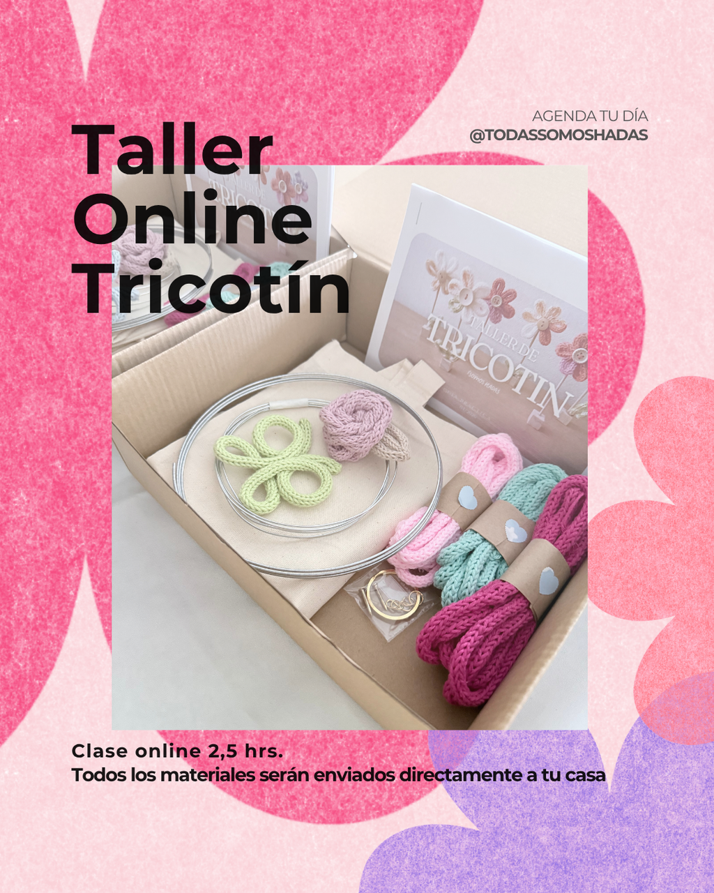 ✨ Taller Online de Tricotín (Desde cero)