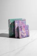 Cuaderno Hecho con Bolsa de Papel Reciclada | Libreta Artesanal Anillada | Notebook Eco Friendly