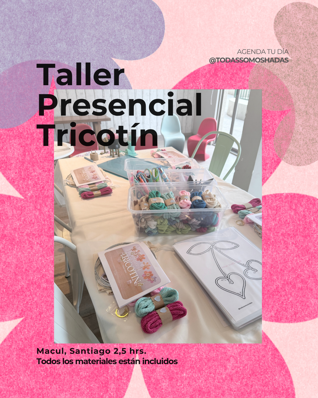 ✨ Taller Presencial de Tricotín (Sin experiencia)