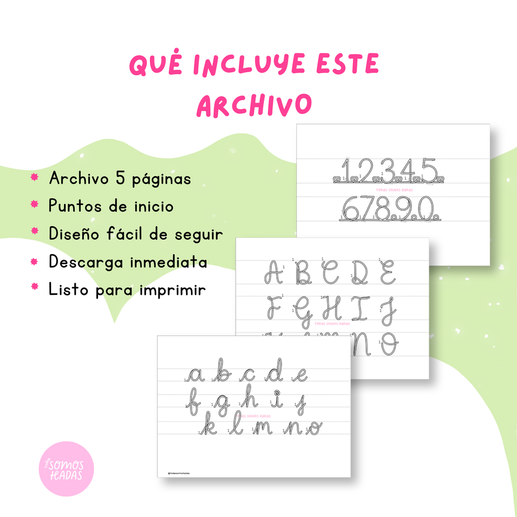Plantillas Mini Abecedario para Modelar Alambre PDF | Letras Mayúsculas y Minúsculas | Números y Símbolos | Wire Art | Listas para Imprimir