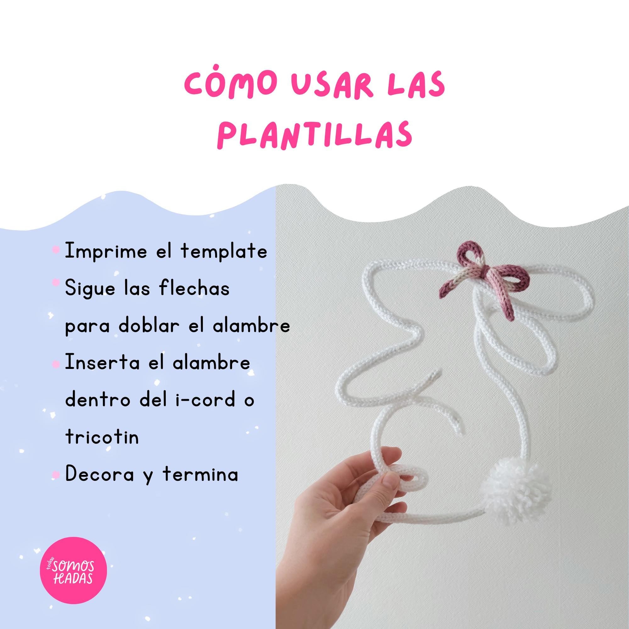 Plantilla Tricotín Pascua – 14 Diseños para Decoración y Regalos | Conejos, Canastos y Flores | Descarga Digital - Wire art tem