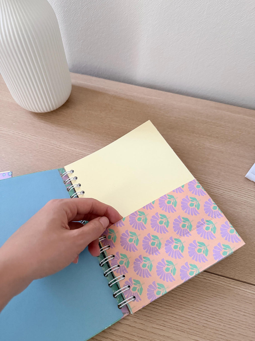 Cuaderno Artesanal Único | Libreta Creativa Hecha a Mano | Notebook para Journaling | Regalo Origina